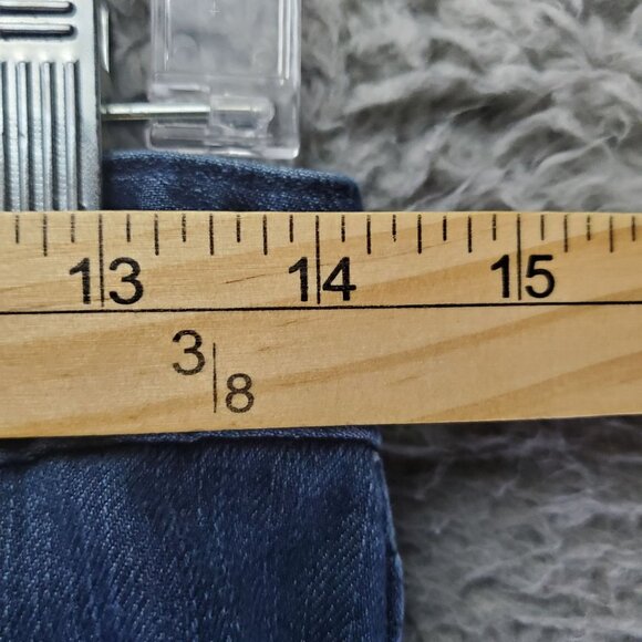 Banana Republic Jeans Womens Size 26 Blue Skinny Straight Stretch Mid-Rise Denim - Picture 5 of 12
